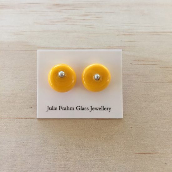 Stud earrings - Yellow