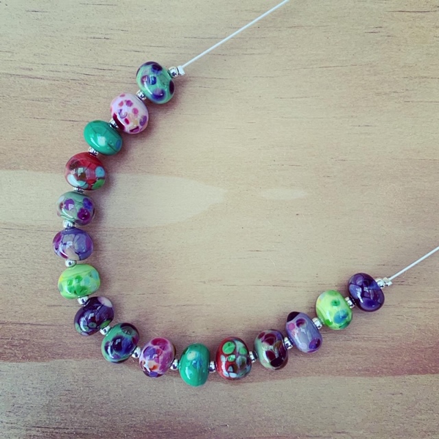 handmade glass bead jewellery 