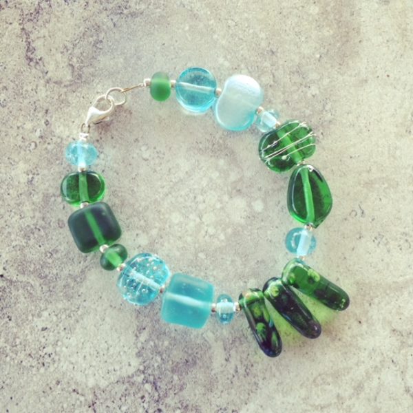 Tanqueray Gin and Bombay Sapphire Gin bottle bracelet – Julie Frahm ...